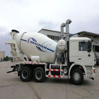 SHACMAN F2000 6X4 Construction Concrete Mixer Truck