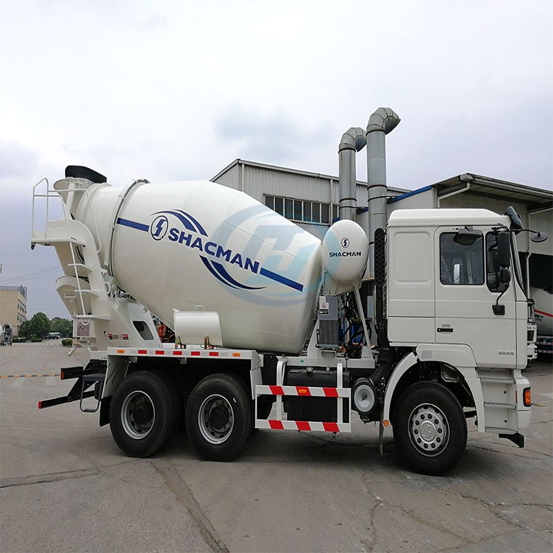 SHACMAN F2000 6X4 Construction Concrete Mixer Truck