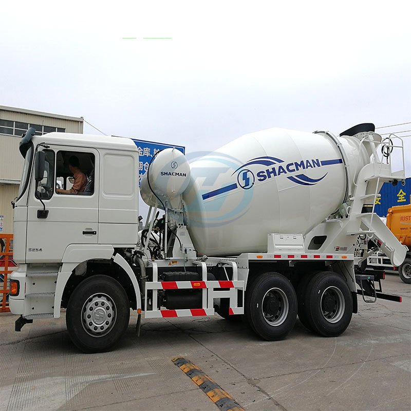 SHACMAN F2000 6X4 Construction Concrete Mixer Truck