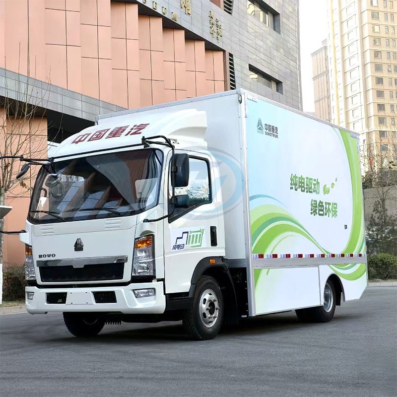 SINOTRUK HOWO 5 TONS 4X2 LIGHT ELECTRIC VAN TRUCK