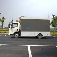 SINOTRUK HOWO LIGHT LED SCREEN ADVERTISING TRUCK
