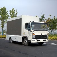 SINOTRUK HOWO LIGHT LED SCREEN ADVERTISING TRUCK
