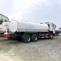 6 SINOTRUK HOWO 6X4 Medium Water Sprinkler Tank Truck 18000L-25000L