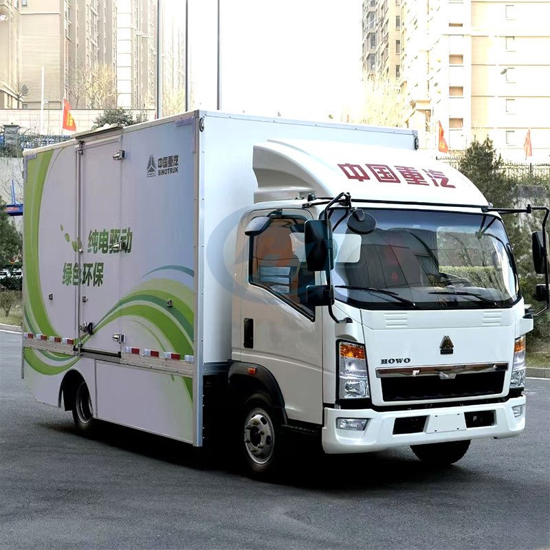 SINOTRUK HOWO 5 TONS 4X2 LIGHT ELECTRIC VAN TRUCK