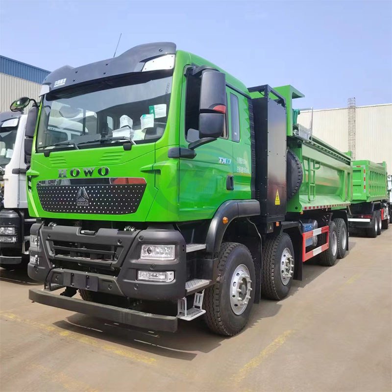 SINOTRUK HOWO TX 8X4 ELECTRIC VEHICLE DUMP TRUCK