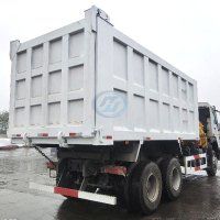 SINOTRUK HOWO-7 6X4 380HP 400HP DUMP TRUCK MOUNTED CRANE