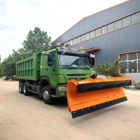 SINOTRUK HOWO-7 6X4 380HP 400HP SNOW SWEEPER DUMP TRUCK