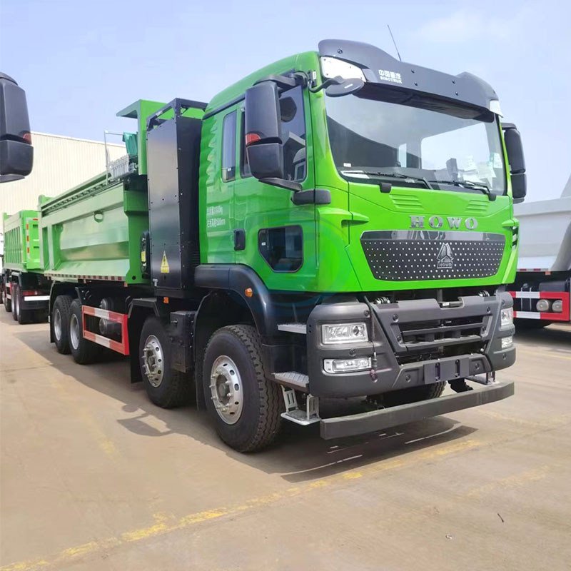 SINOTRUK HOWO TX 8X4 ELECTRIC VEHICLE DUMP TRUCK