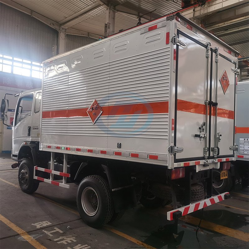 SINOTRUK HOWO 4X2 Explosive Transport Truck