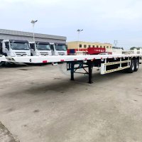 Axles Container Transportation Semitrailer