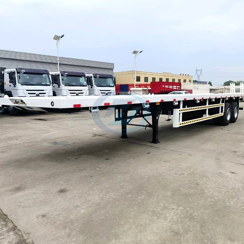 Axles Container Transportation Semitrailer