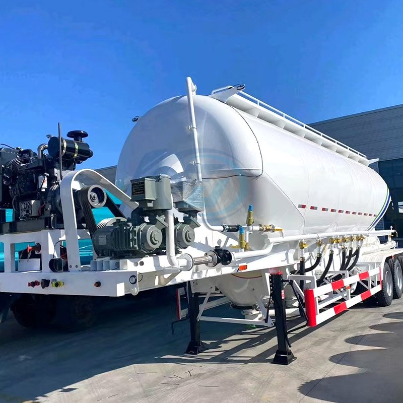 Bulk Cement Transportation Semitrailer