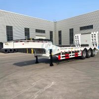 Axles Lowbed Semitrailer