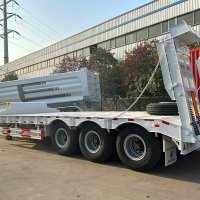 Axles Lowbed Semitrailer
