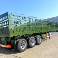 Axles Fence Cargo Semitrailer