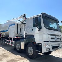 SINOTRUK HOWO 8X4 Field Mixed Loading ANFO Explosive Truck