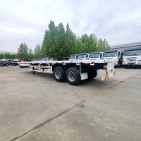 Axles Container Transportation Semitrailer