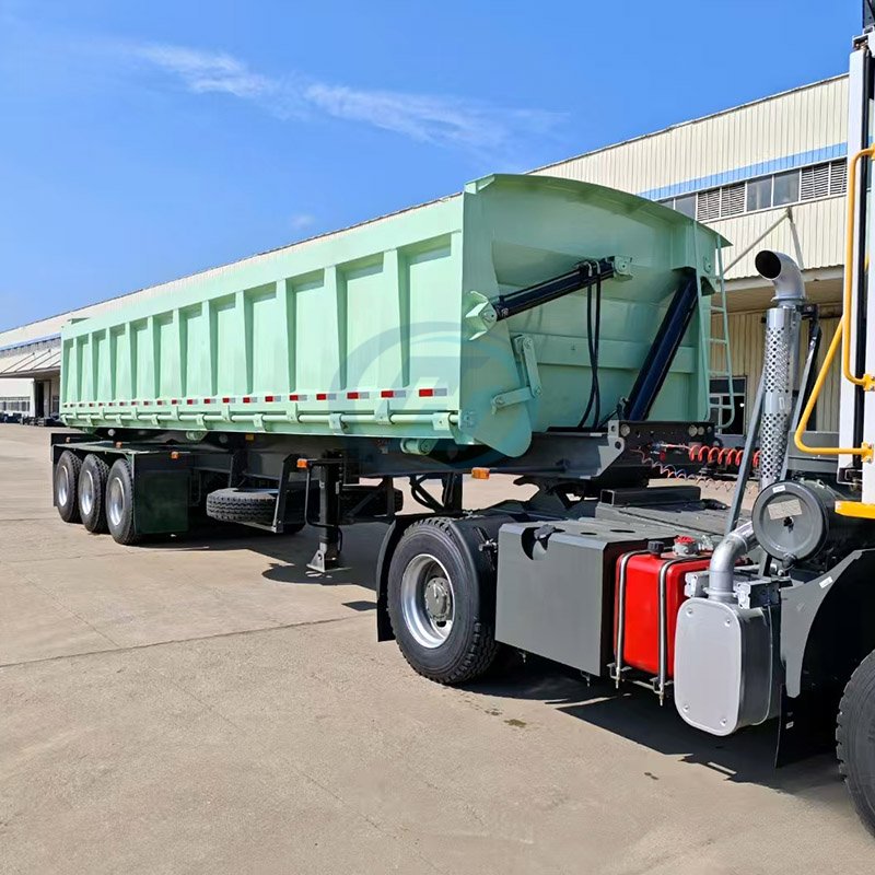 Side Dump Semitrailer