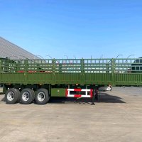 Axles Fence Cargo Semitrailer