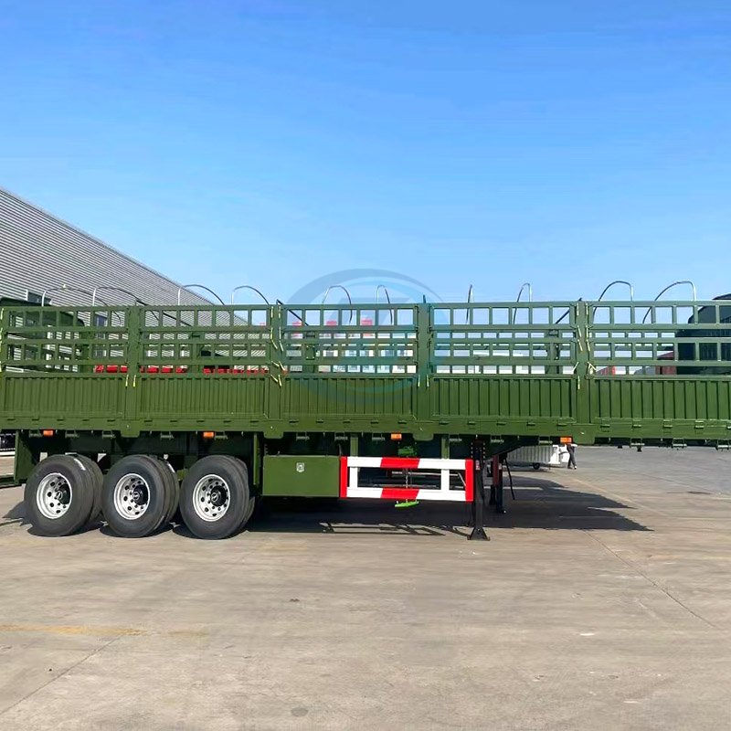 Axles Fence Cargo Semitrailer