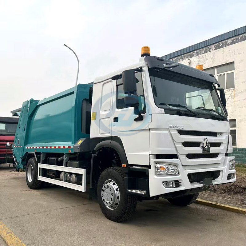 SINTRUK HOWO 4X2 Rear Compression Garbage Truck