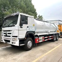 SINOTRUK HOWO 6X4 Vacuum Sewage Suction Truck