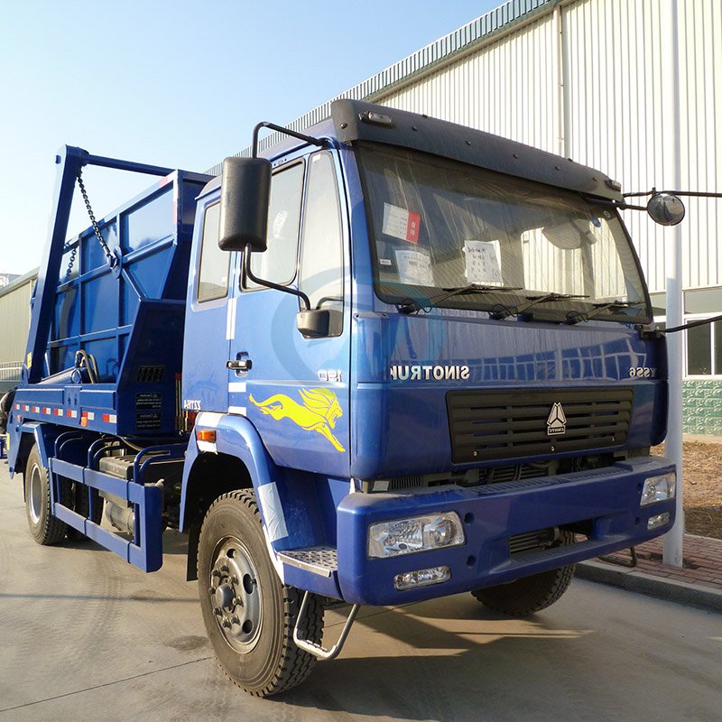 SINOTRUK HOWO 4X2 Swing Arm Garbage Truck