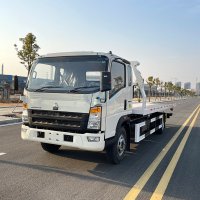 SINOTRUK HOWO 4X2 Light Platform Wrecker Truck
