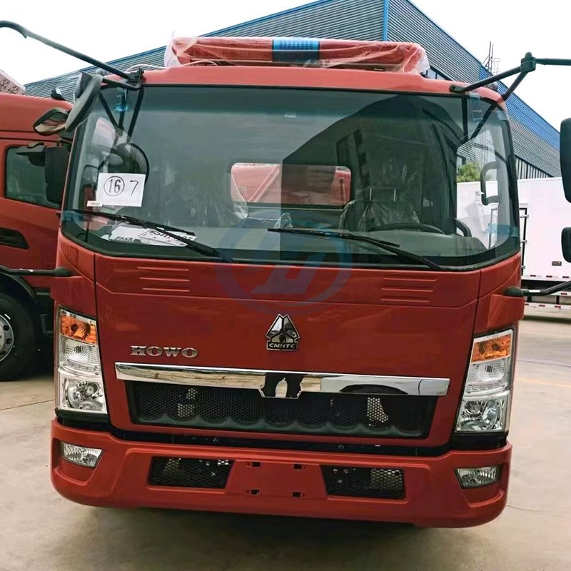 SINOTRUK HOWO 4X2 Light Fire Truck（Simple Version）