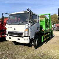 SNIOTRUK HOWO 4X2 Light Swing Arm Garbage Truck