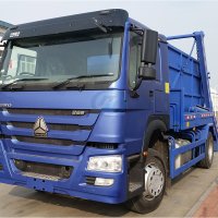 SINOTRUK HOWO 4X2 Swing Arm Garbage Truck