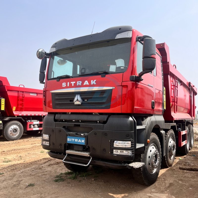 SINOTRUK SITRAK 8X4 480HP DUMP TRUCK WITH U SHAPE CARGO BOX